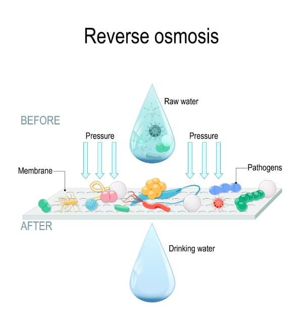 Raw water system pretreatment